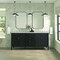 James Martin Vanities 72'' Double Vanity, Carbon Oak w/ 3 CM Eternal Jasmine Pearl Quartz Top 485-V72-CBO-3EJP - alternate 4